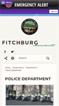 Mobile Screenshot of fitchburgpolice.com